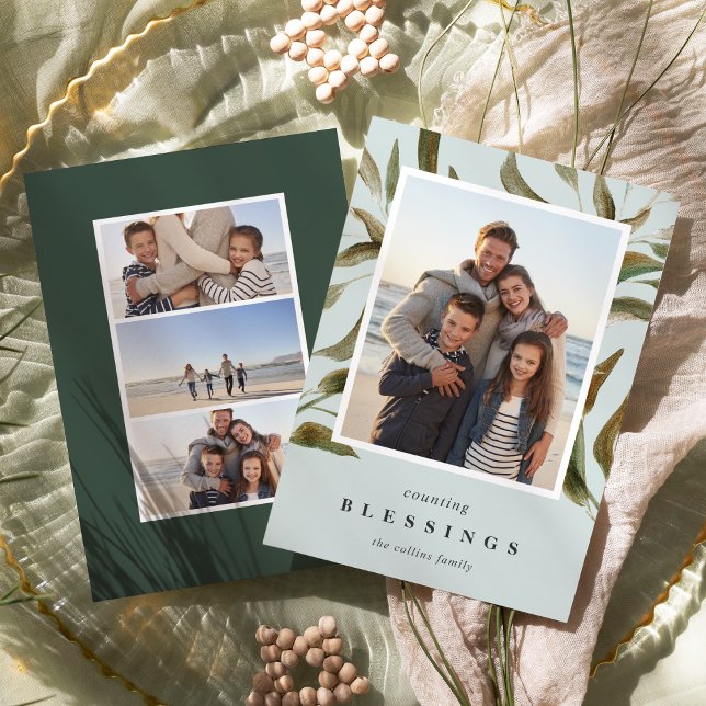 Bronzed Branches | Holiday Photo Card (Creator Uploaded)