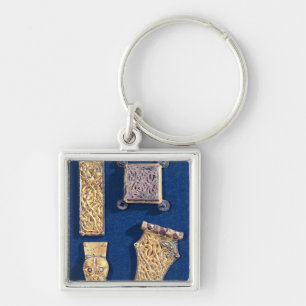 Brooch and buckles key ring