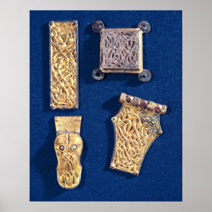 Brooch and buckles poster