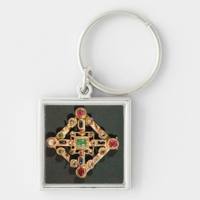 Brooch in the form of a Greek cross Key Ring (Front)