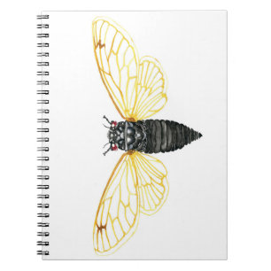 Brood X 17 Year Periodical Cicada Notebook