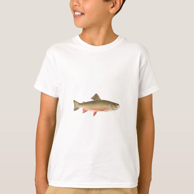 Brook Trout Art T-Shirt (Front)