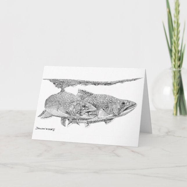 Brook Trout Card (Front)