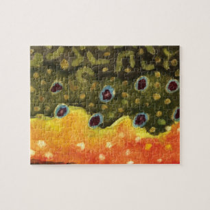 Brook Trout Fish Jigsaw Puzzle