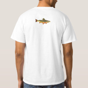 Brook Trout Fish Painting T-Shirt