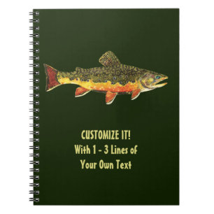 Brook Trout Fisherman's Notebook