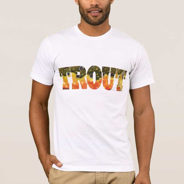 Brook Trout Fishing T-Shirt (Front)