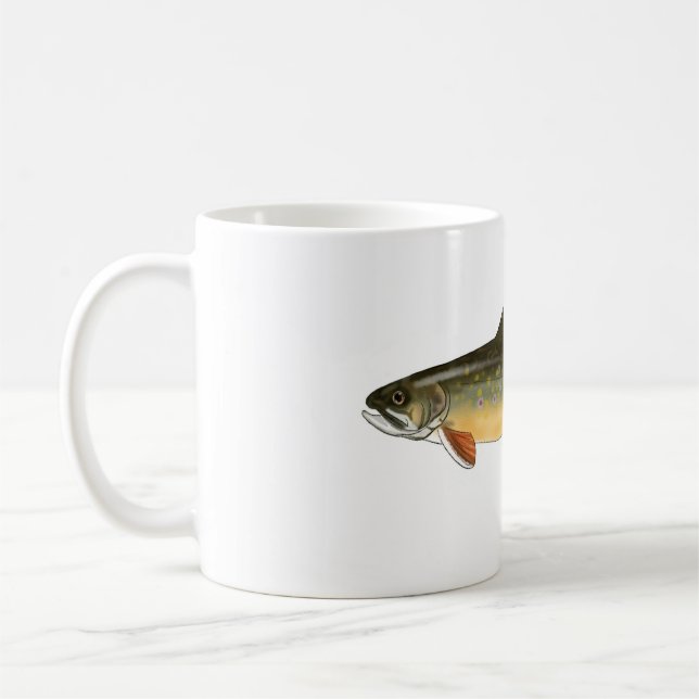 Brook Trout Mug (Left)