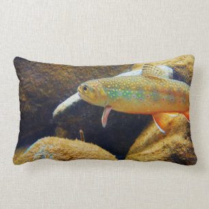 Brook  trout pillow