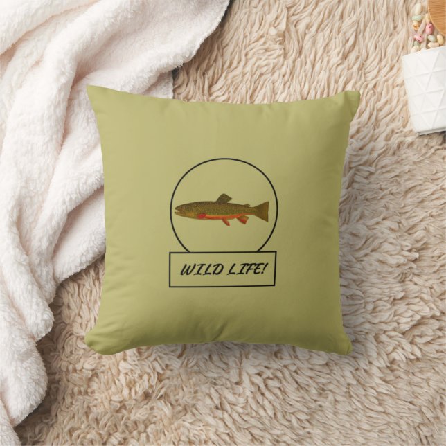 Brook Trout Pillows (Blanket)