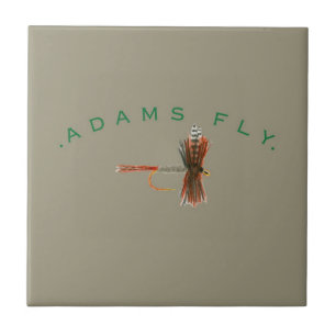 Brook Trout Scales Ceramic Tile