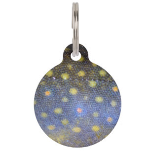 Brook Trout Scales Photography Pet Tag