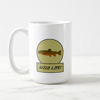 Brook Trout White Mug