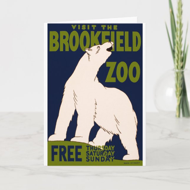 Brookfield Zoo Card (Front)