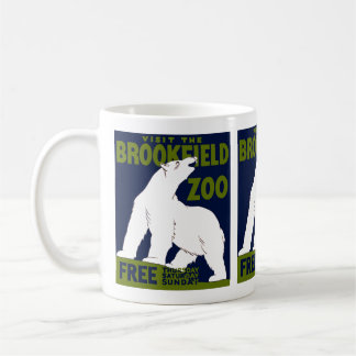 Brookfield Zoo, Federal Art Program Poster 1936 Coffee Mug