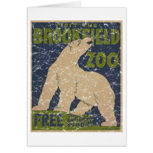 Brookfield Zoo-Polar Bear-distressed