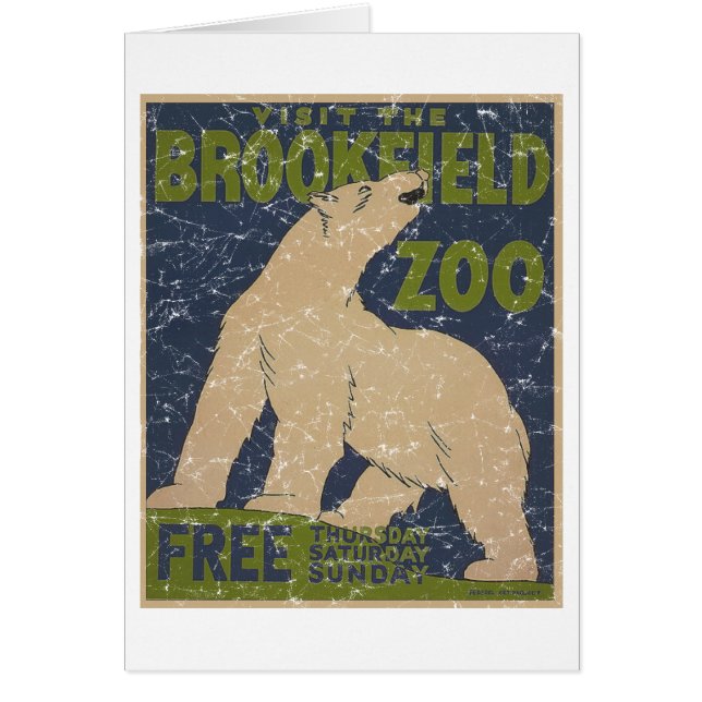 Brookfield Zoo-Polar Bear-distressed (Front)