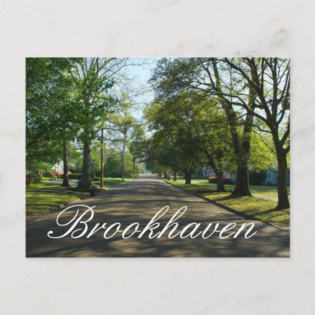Brookhaven, Mississippi Postcard (Front)