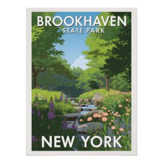 Brookhaven State Park - New York Poster