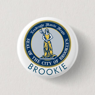 Brookie - NYC 3 Cm Round Badge