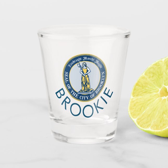 Brookie - NYC Shot Glass (Front)