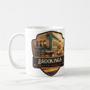 Brookings, South Dakota Vintage Coffee Mug