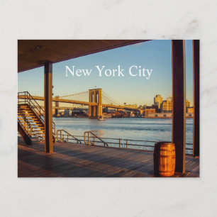 Brookly Bridge Postcard