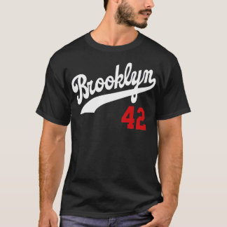Brooklyn 42 Baseball themed design T-Shirt