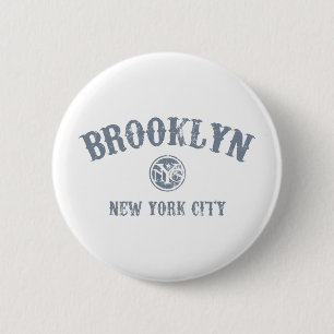 *Brooklyn 6 Cm Round Badge