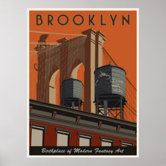 Brooklyn, a tribute poster