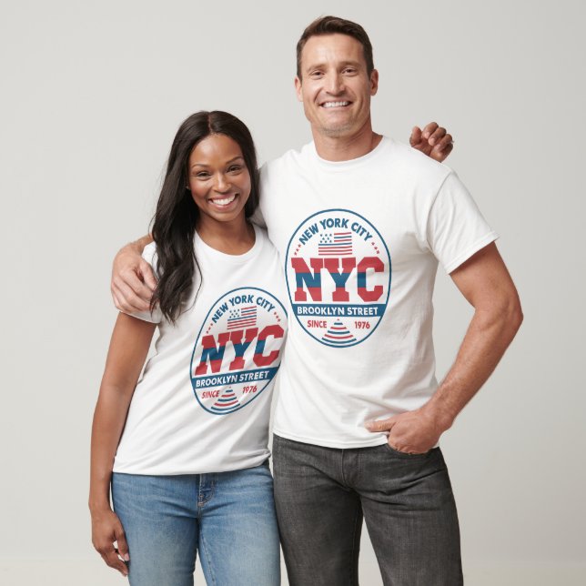 brooklyn and new york city T-Shirt (Unisex)