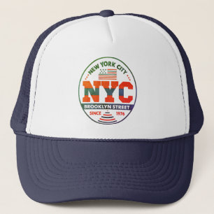 Brooklyn and New York city Trucker Hat