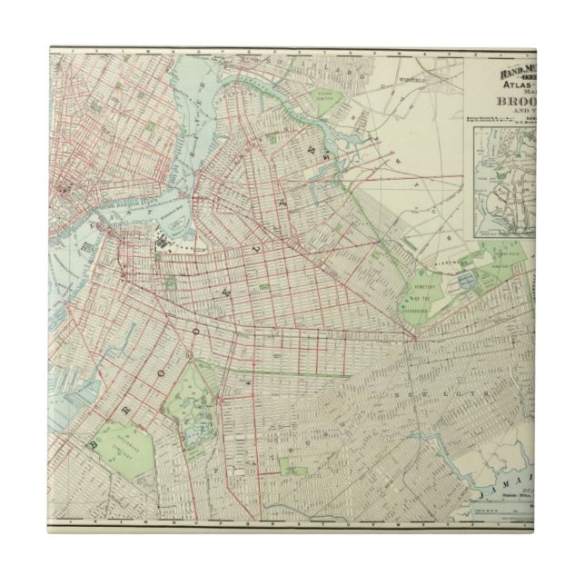 Brooklyn and Vicinity Ceramic Tile (Front)