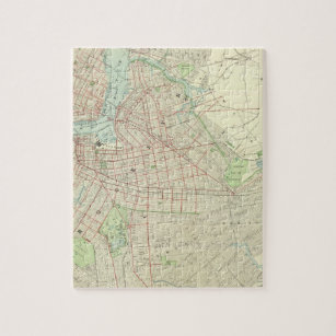 Brooklyn and Vicinity Jigsaw Puzzle