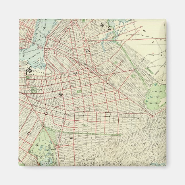 Brooklyn and Vicinity Magnet (Front)