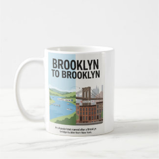 Brooklyn: Australia + New York Twin Connection Coffee Mug