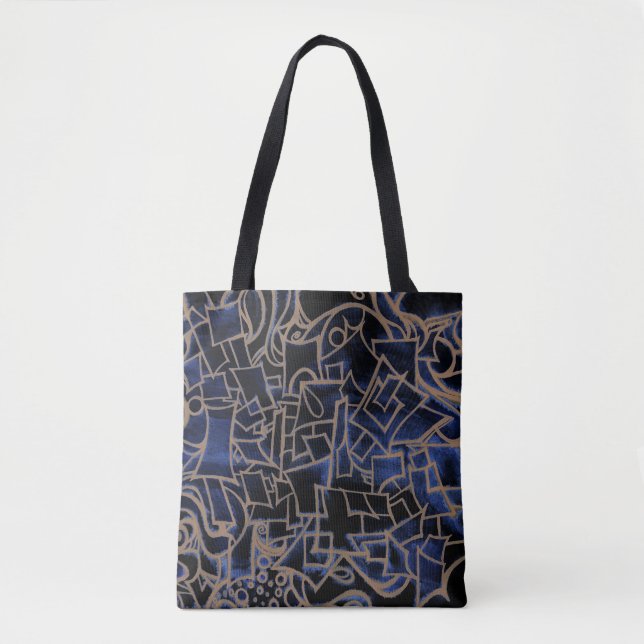 Brooklyn B-Boy Tote Bag (Front)