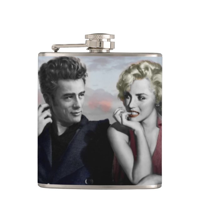 Brooklyn B&W 2 Hip Flask (Front)