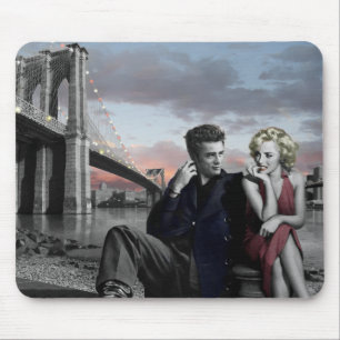 Brooklyn B&W Mouse Pad