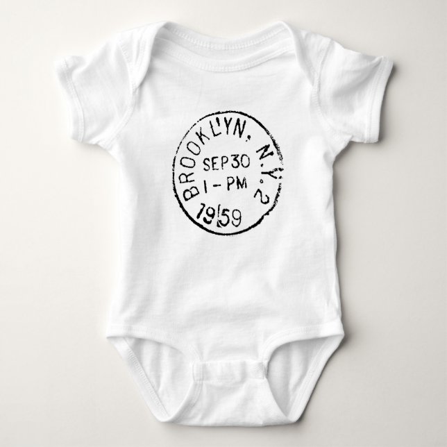 BROOKLYN BABY BODYSUIT (Front)