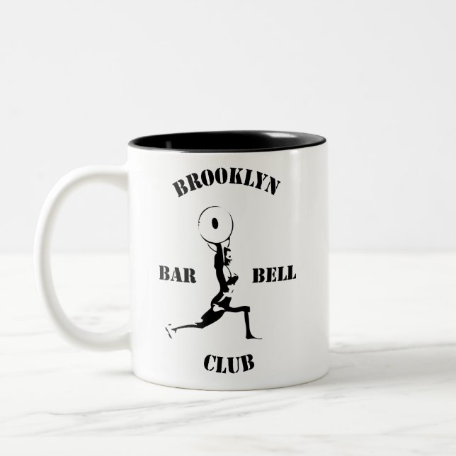 Brooklyn Barbell Club Mug (Left)