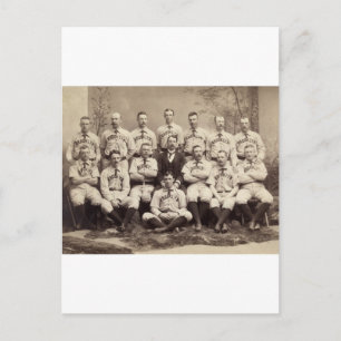 Brooklyn Baseball Team, 1889 Postcard