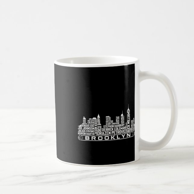 Brooklyn Basketball Team  Coffee Mug (Right)