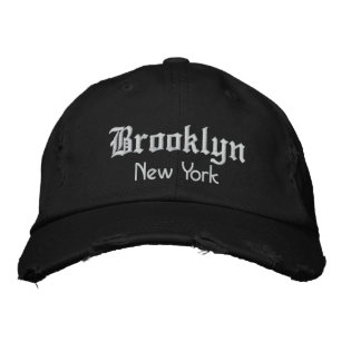 brooklyn bold embroidered hat