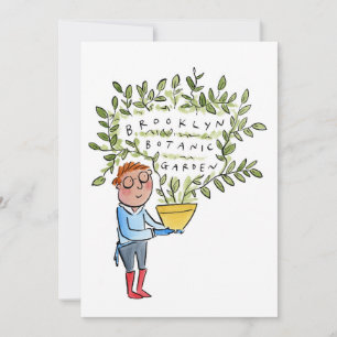 Brooklyn Botanical Garden Invitation