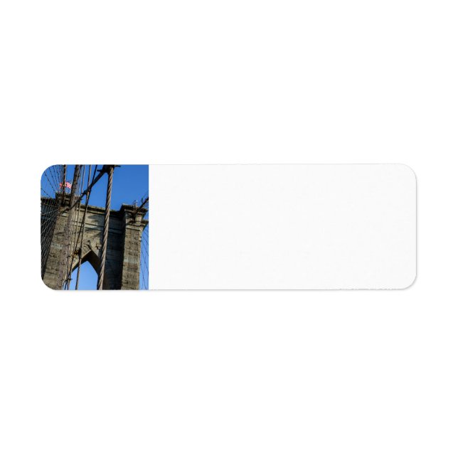 Brooklyn Bridge 02 Return Address Label (Front)
