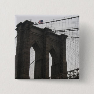 Brooklyn Bridge 15 Cm Square Badge