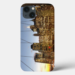 Brooklyn Bridge At Dusk With Manhattan Skyline iPhone 13 Case
