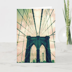 brooklyn bridge card