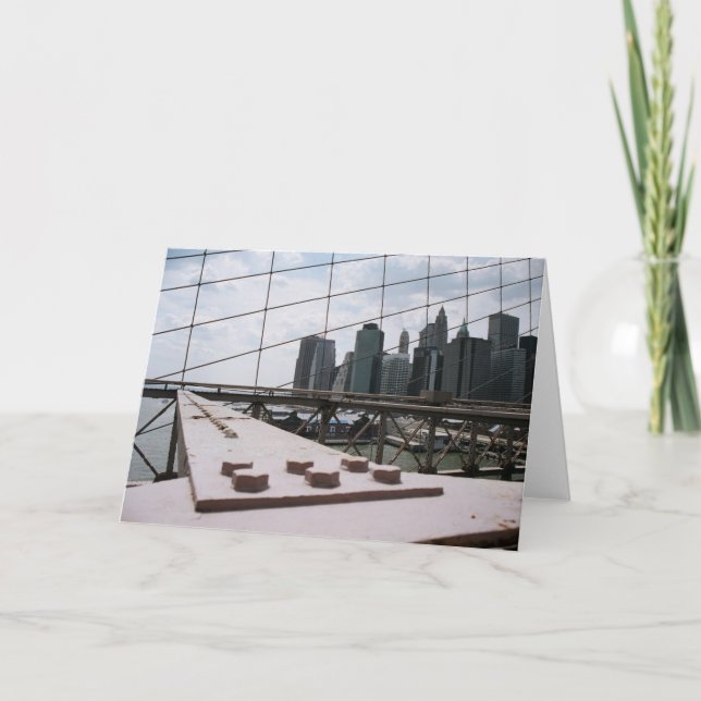 Brooklyn Bridge Card (Front)